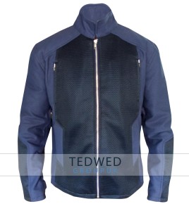 Captain America Steve Rogers Blue Cotton Jacket