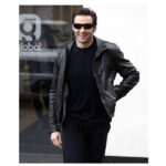 Hugh Jackman Chappie Leather Jacket