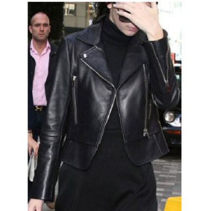 Kendall Jenner leather Jacket