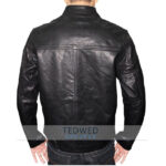 Gregory House M.D Black Leather Jacket