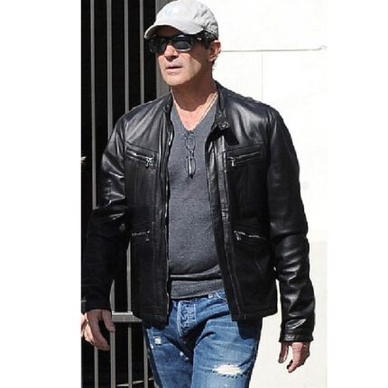 The Grove Antonio Banderas leather Jacket