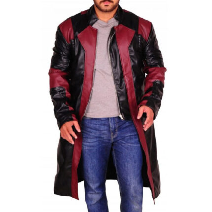 Hawkeye Avengers Age of Ultron Leather Coat