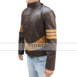 Hugh Jackman X Men Wolverine Leather Jacket - Image 3
