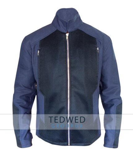 Captain America Steve Rogers Blue Cotton Jacket
