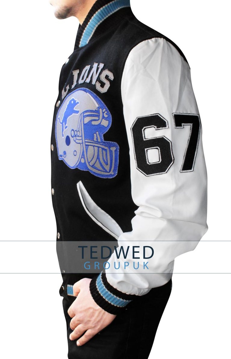 Detroit lions Varsity Jacket