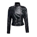Emilia Clarke Terminator 5 Black Leather Jacket