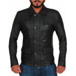 Terminator Genisys Arnold Schwarzenegger Leather Jacket
