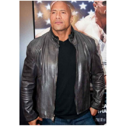 Furious 7 Dwayne Johnson Hobbs Rock Jacket