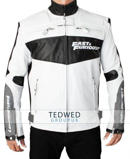 Premiere Vin Diesel White Jacket