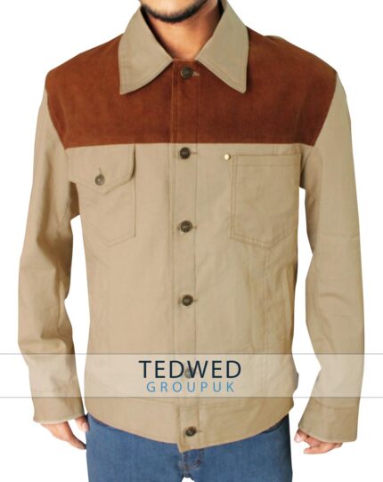 Rick Grimes Season 3 The Walking Dead Denim Fabric Jacket