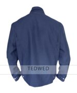 Steve Rogers Blue Jacket