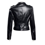 Terminator 5 Emilia Clarke Black Leather Jacket