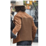 Aaron Taylor Johnson Suede Jacket