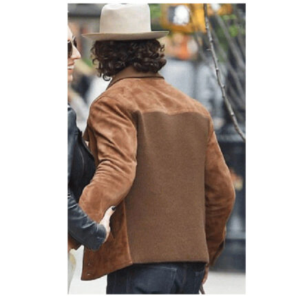 Aaron Taylor Johnson Suede Jacket