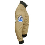Brad Pitt Fury WW2 Pilot Bomber Jacket