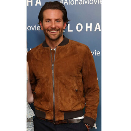 Bradley Cooper ALOHA Suede Leather Jacket