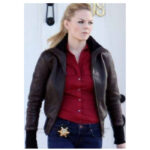 Jennifer Morrison Brown Jacket