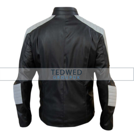 Black and Grey Superman Smallville Jacket
