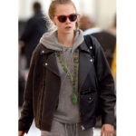 Cara Delevingne leather Jacket