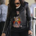 Naya Rivera leather Jacket