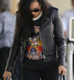 Naya Rivera leather Jacket