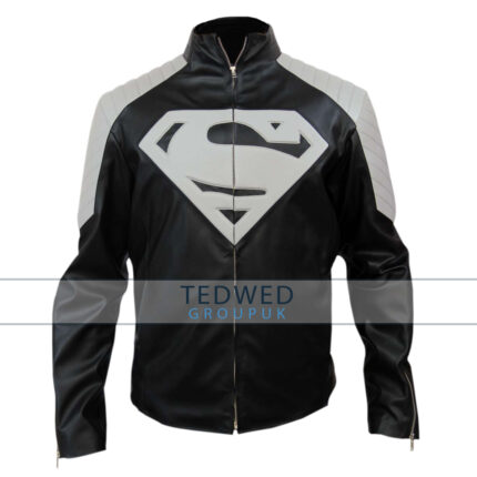 Superman Black and Grey Jacket