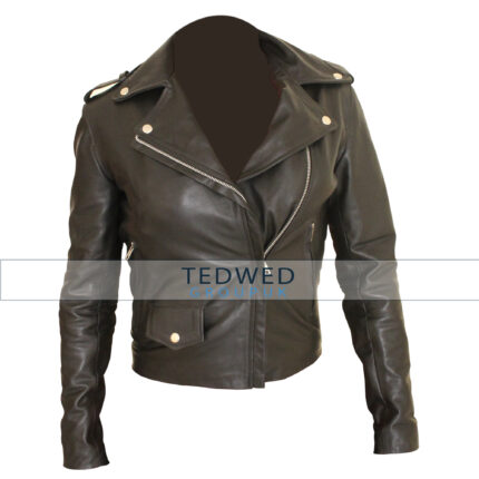 Violet Krysten Ritter Leather Jacket