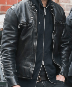 Justin Theroux leather Jacket