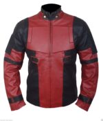 Red Black Deadpool Jacket