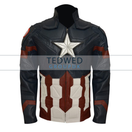 Chris Evans Captain America Civil War Jacket 2016