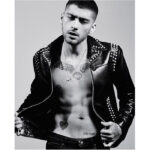 Zayn Malik Black Leather Jacket