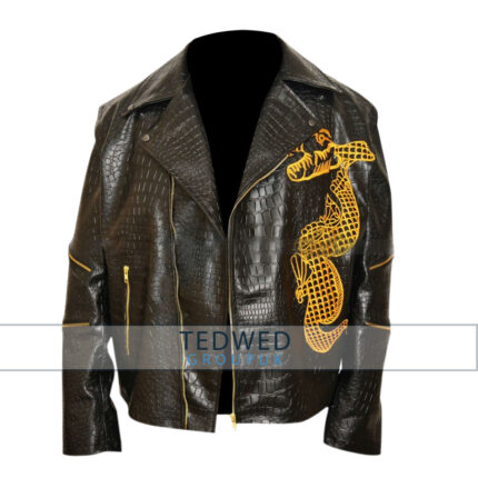 Adewale Suicide Squad Killer Croc Dragon Jacket