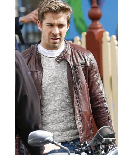 House Husband Hugh Sheridan Leather Jacket