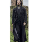 Aidan Turner Poldark Season 05 Wool Black Coat