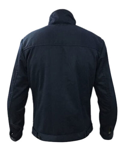 Quantum of Solace Harrington Blue Cotton Jacket