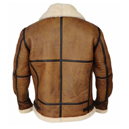Airforce Brown B3 Shearling Jacket