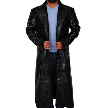 Aligator Crocodile Steampunk Trench Coat