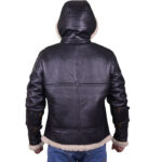 B3 Bomber Aviator Shearling Leather Jacket