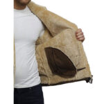 B3 Shearling Men Bomber Sheepskin Jacket