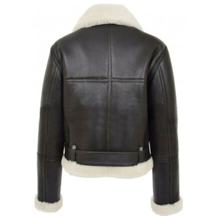 B3 Women Sheepskin Aviator Flying Jacket