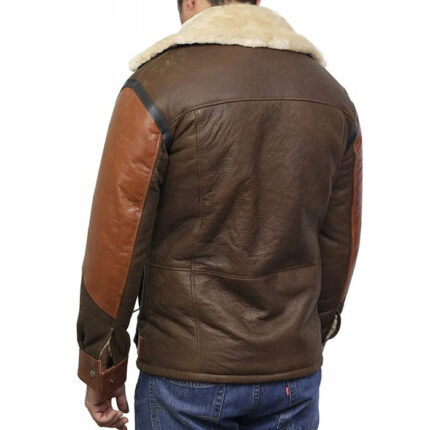 Bomber Aviator B3 Shearling Bomber Sheepskin Jacket