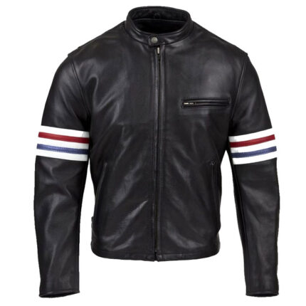 Guthrie Black Leather Jacket