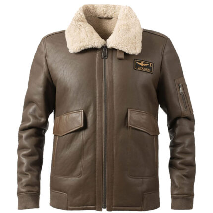 Men’s Sheepskin Shearling Maverick Jacket