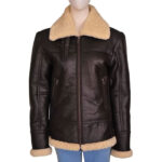 Women B3 Bomber Shearling Aviator Jacket