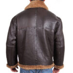 ww2 Ginger Bomber Flying Shearling Jacket