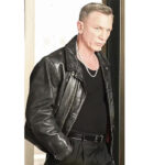 Daniel Craig Silver Chain Leather Jacket