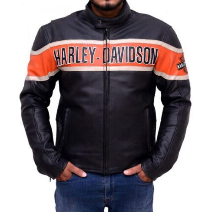 Harley Davidson Victory Lane Leather Jacket