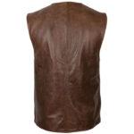 British WW1 2 UK Army Reenactor Leather Coat