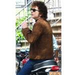 A Complete Unknown Timothee Chalamet Brown Suede Jacket