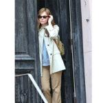 Elle Fanning Cotton Jacket